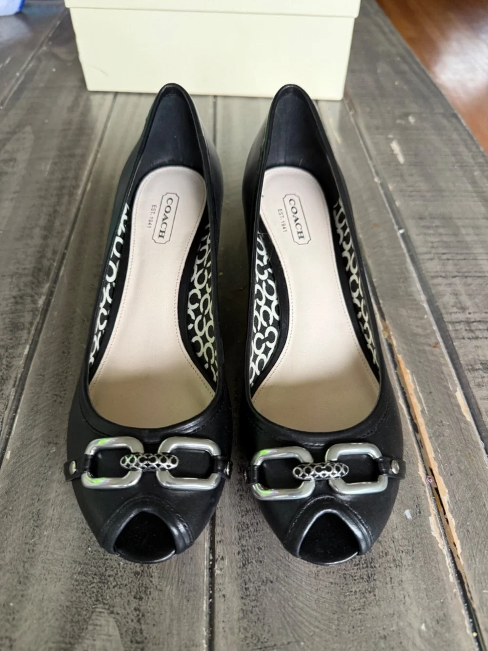 Coach wedges